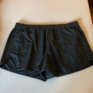 Madewell Linen-feel Black Shorts - new with tag! Size XL